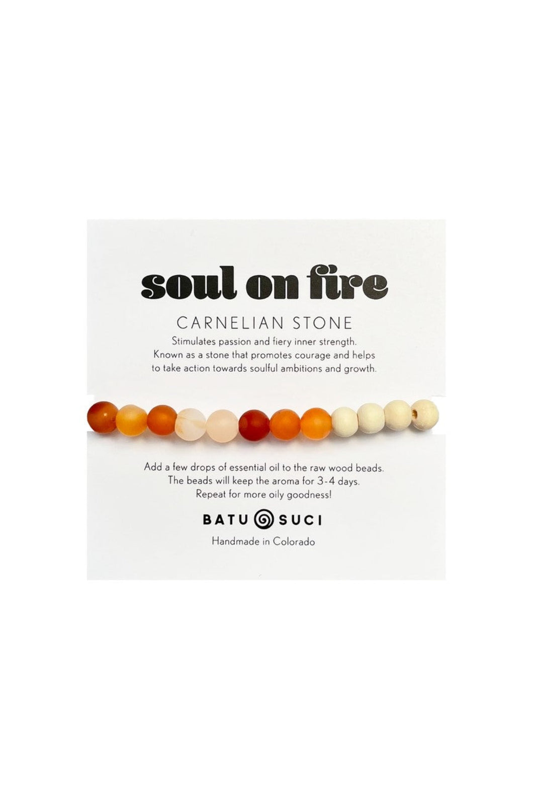 SOUL ON FIRE DIFFUSER BRACELET