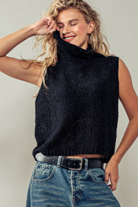 HAILEE COWL NECK SWEATER TANK