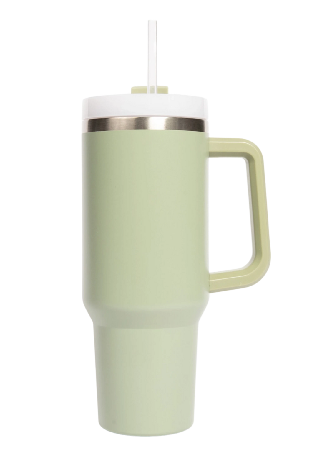 SAGE GREEN 40 OZ TRAVEL TUMBLER