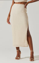 KEELY SKIRT - NATURAL