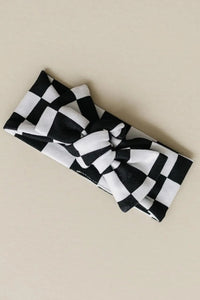 CHECKERED HEADBAND