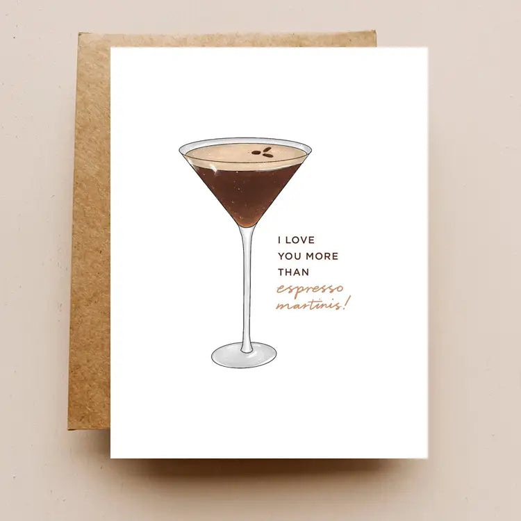 ESPRESSO MARTINI CARD