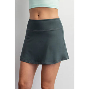 BUTTER BASIC SKORT - GREEN