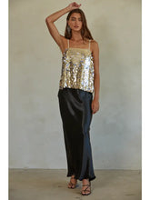 GOLD SEQUIN TOP