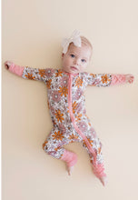 BAMBOO ROMPER RETRO GARDEN