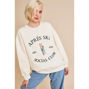 Après Ski Club Fleece Sweatshirt