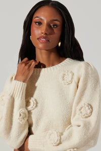 WILESSA SWEATER - CREAM