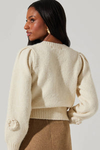 WILESSA SWEATER - CREAM