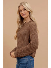 CAPRI SHEER KNIT SWEATER