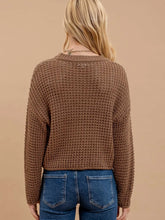 CAPRI SHEER KNIT SWEATER