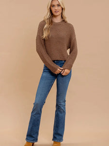 CAPRI SHEER KNIT SWEATER