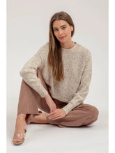 NAPA SPECKLE KNIT SWEATER