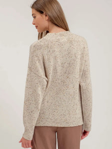 NAPA SPECKLE KNIT SWEATER