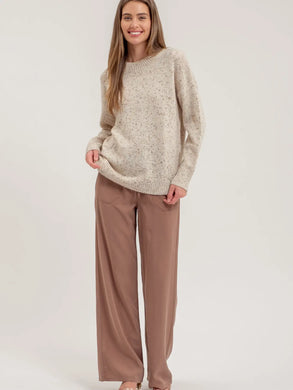 NAPA SPECKLE KNIT SWEATER