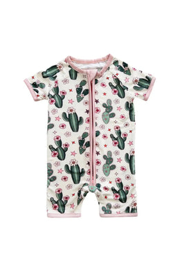 BABY BAMBOO SHORTY ROMPER