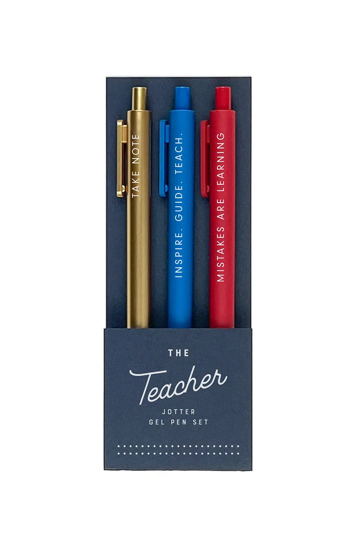 TEACHER GEL PEN SET