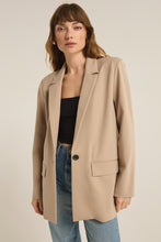 DO IT ALL RELAXED BLAZER - PUTTY