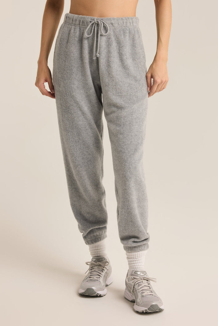 UNWIND REVERSE FLEECE JOGGER - CLASSIC HEATHER GREY