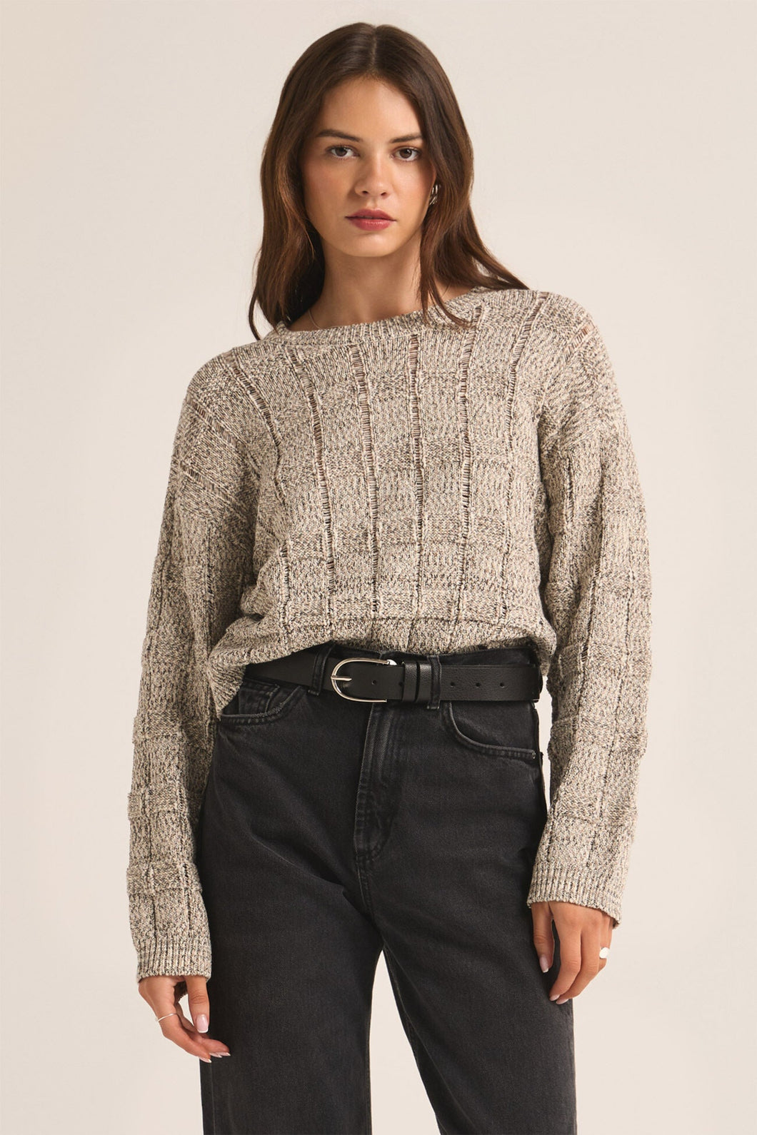 AMBROSE PULLOVER SWEATER - FOSSIL