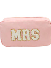 MRS PREPPY PATCH MAKEUP BAG