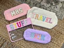 MRS PREPPY PATCH MAKEUP BAG